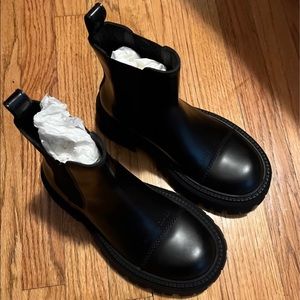 Balenciaga tractor boot